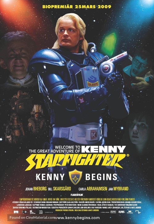 Kenny Begins - Swedish Movie Poster