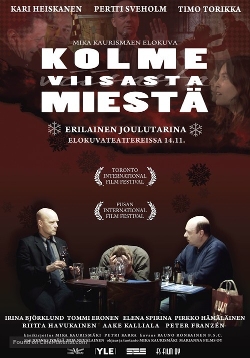 Kolme viisasta miest&auml; - Finnish Movie Poster