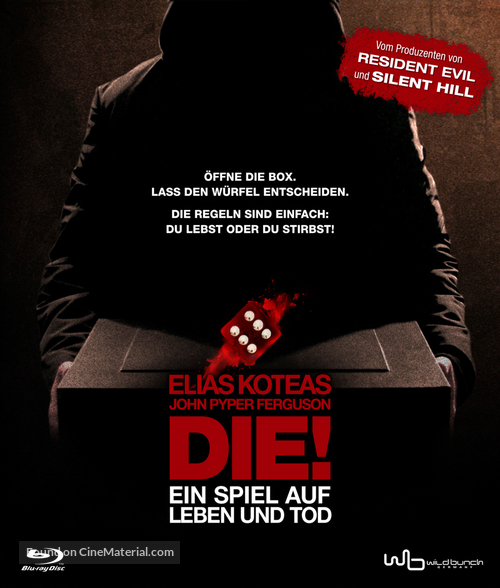 Die - German Blu-Ray movie cover