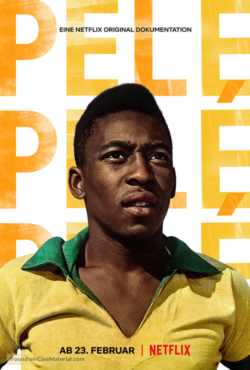 Pel&eacute; - German Movie Poster