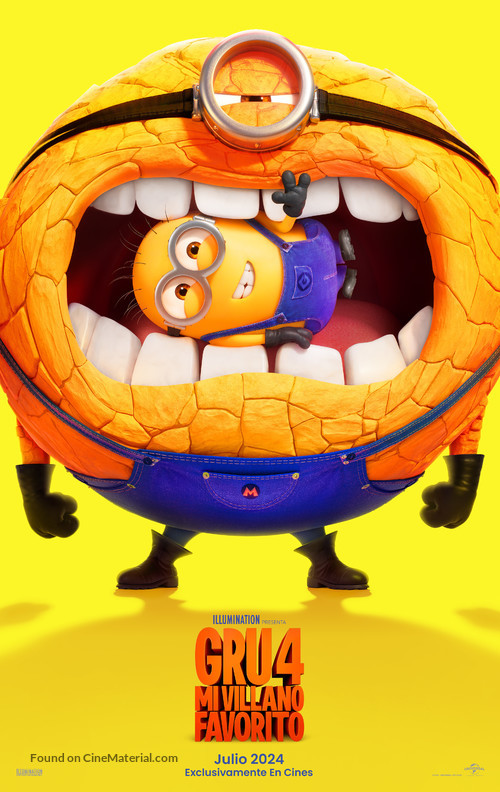 Despicable Me 4 - Spanish Movie Poster