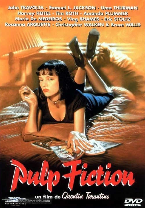 Pulp Fiction - French DVD movie cover