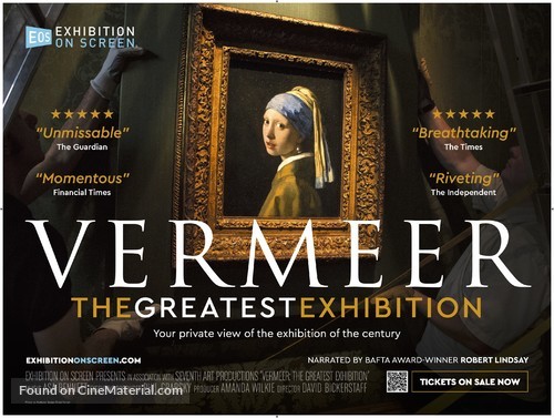 Vermeer: The Greatest Exhibition - British Movie Poster