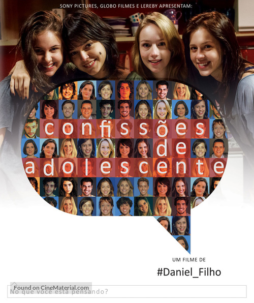 Confiss&otilde;es de Adolescente - Brazilian Blu-Ray movie cover