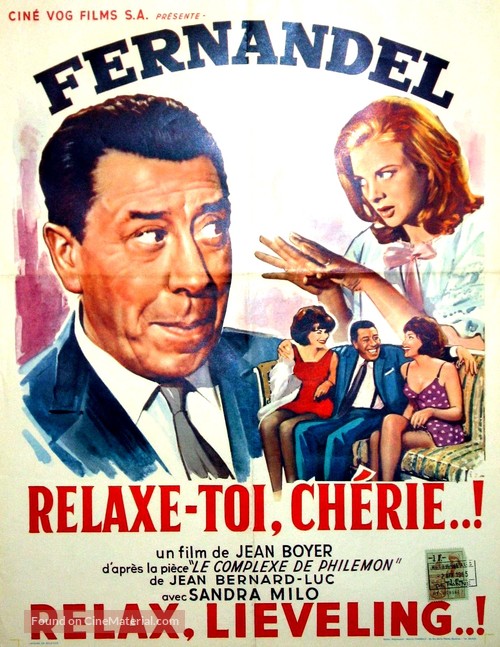 Relaxe-toi ch&eacute;rie - Belgian Movie Poster