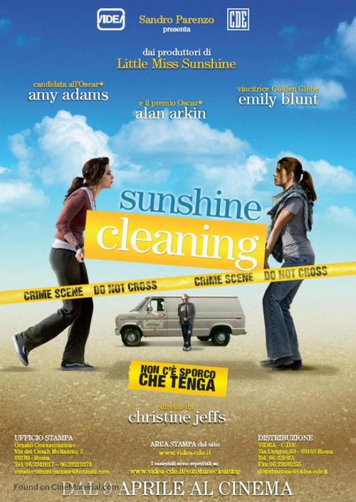 Sunshine Cleaning - Italian Movie Poster