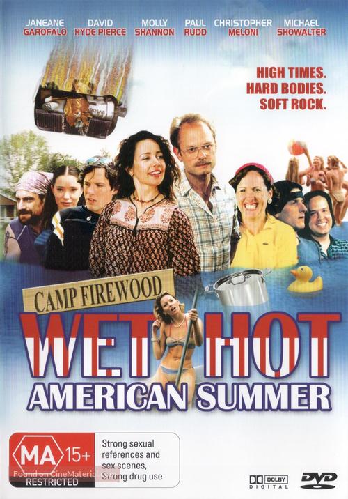 Wet Hot American Summer - Australian DVD movie cover