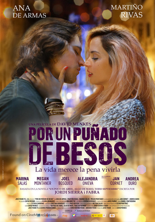 Por un pu&ntilde;ado de besos - Spanish Movie Poster