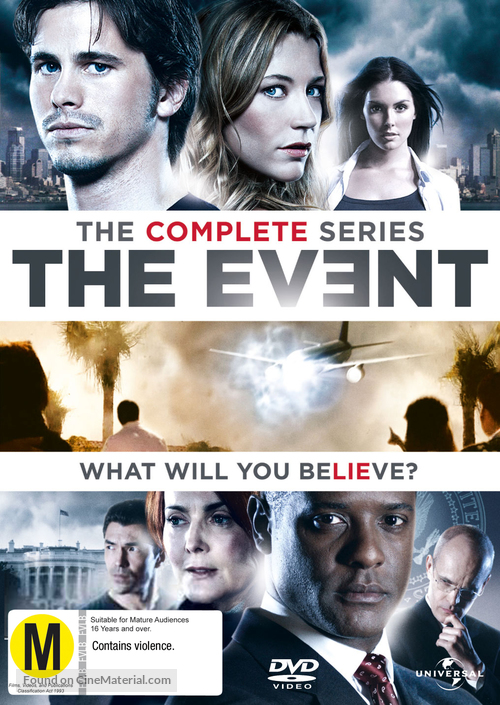&quot;The Event&quot; - New Zealand DVD movie cover