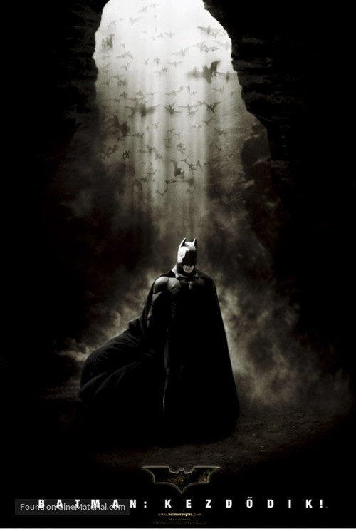 Batman Begins - Hungarian Movie Poster