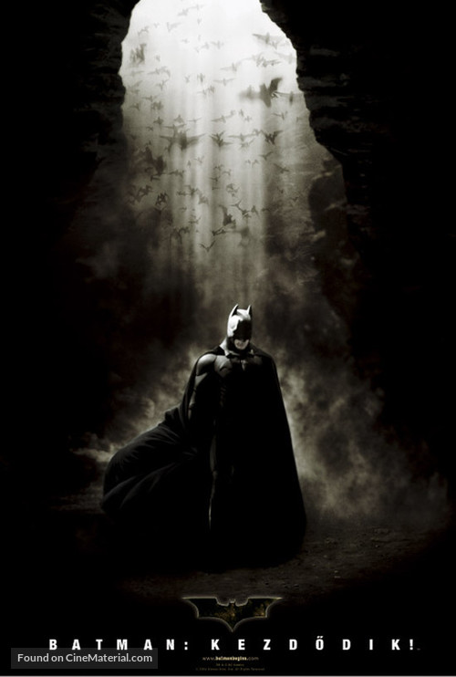 Batman Begins - Hungarian Movie Poster