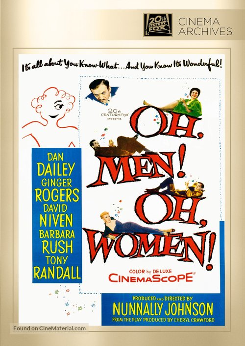 Oh, Men! Oh, Women! - DVD movie cover