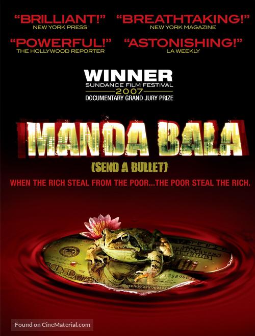 Manda Bala - DVD movie cover