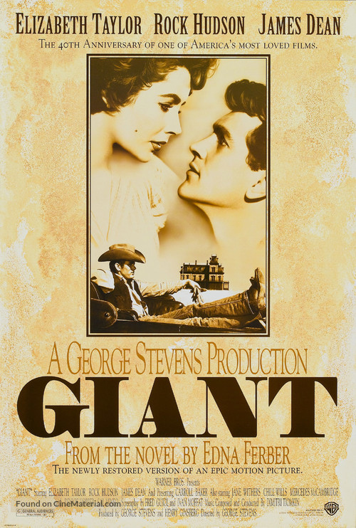 Giant - Re-release movie poster