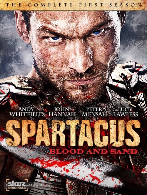 &quot;Spartacus: Blood And Sand&quot; - Blu-Ray movie cover