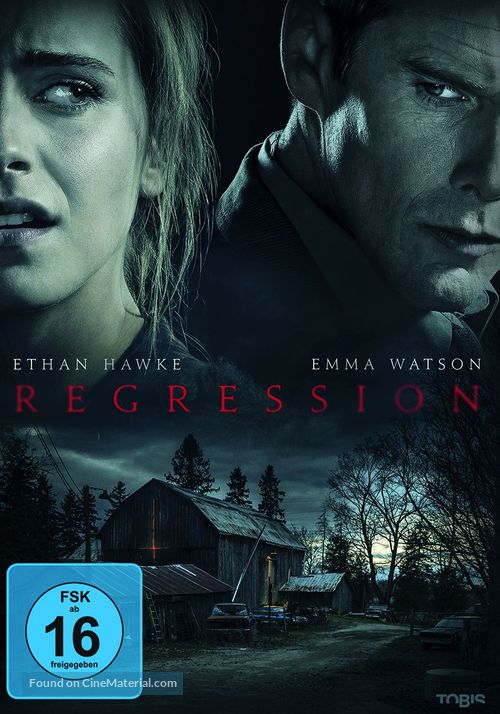 Regression - German DVD movie cover