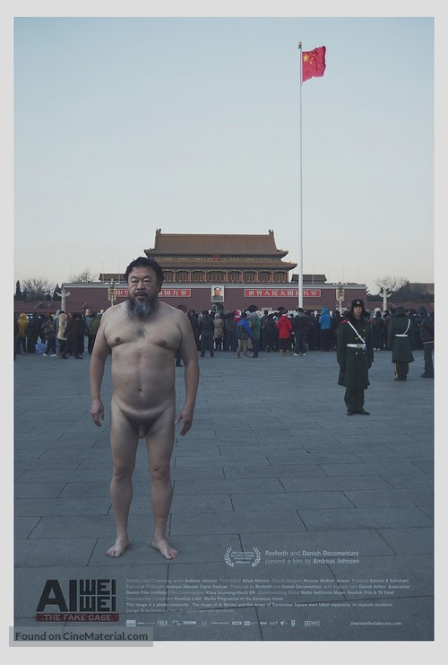 Ai Weiwei the Fake Case - Danish Movie Poster