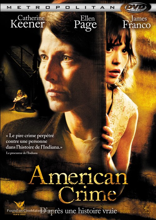 An American Crime - French DVD movie cover