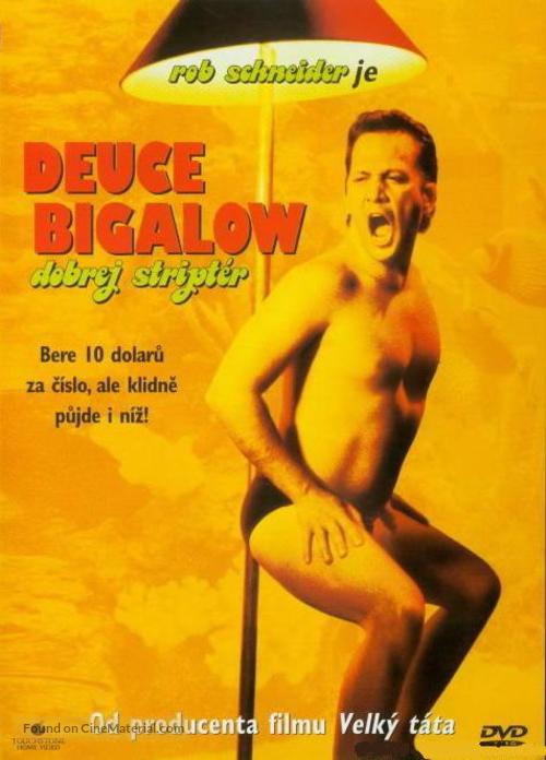 Deuce Bigalow - Czech DVD movie cover