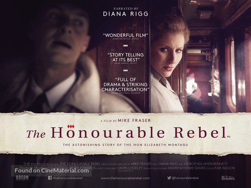 The Honourable Rebel - British Movie Poster