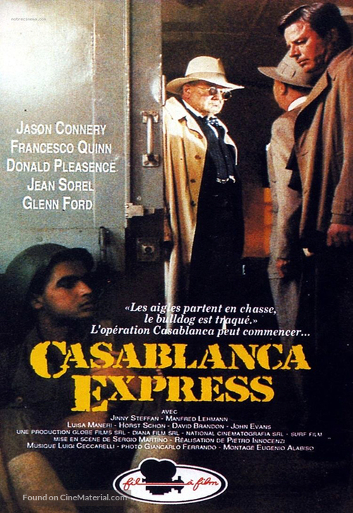 Casablanca Express - French Movie Cover