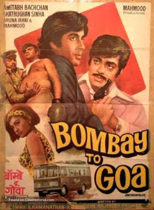 Bombay to Goa - Indian Movie Poster
