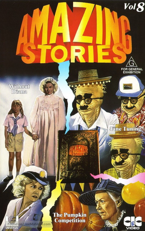 &quot;Amazing Stories&quot; - Australian VHS movie cover