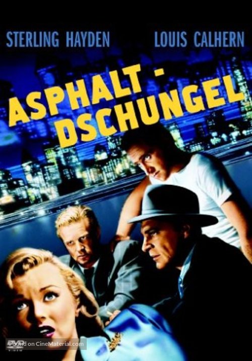 The Asphalt Jungle - German DVD movie cover