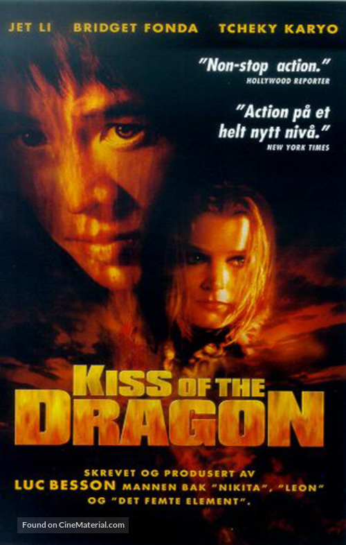 Kiss Of The Dragon - Norwegian Movie Cover