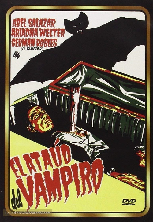 Ata&uacute;d del Vampiro, El - Spanish DVD movie cover