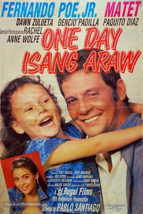 One day, isang araw - Philippine Movie Poster