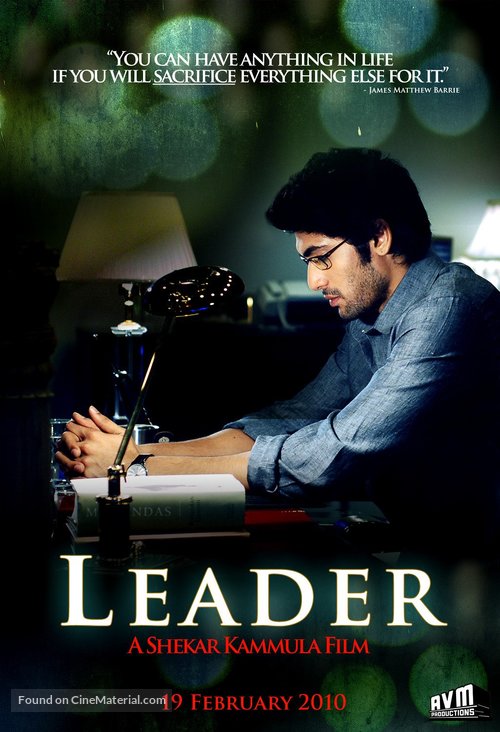 Leader - Indian Movie Poster