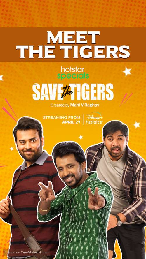 &quot;Save the Tigers&quot; - Indian Movie Poster