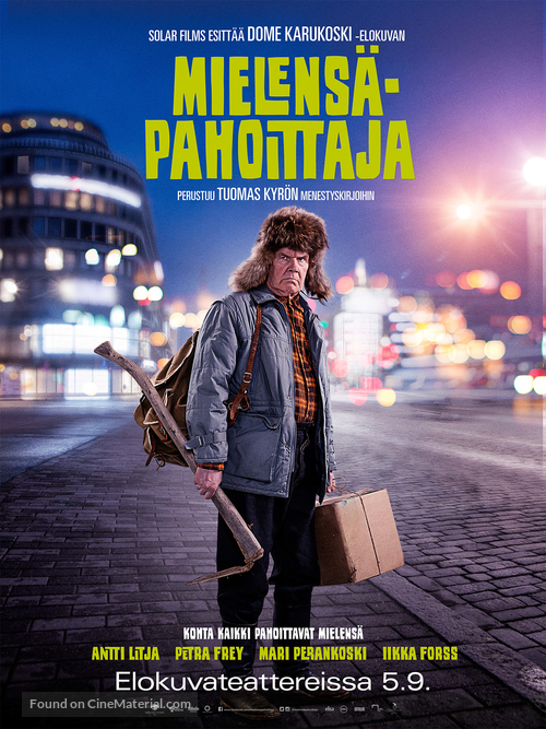 Mielens&auml;pahoittaja - Finnish Movie Poster