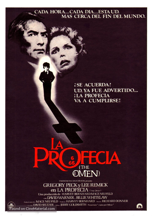 The Omen - Spanish Movie Poster