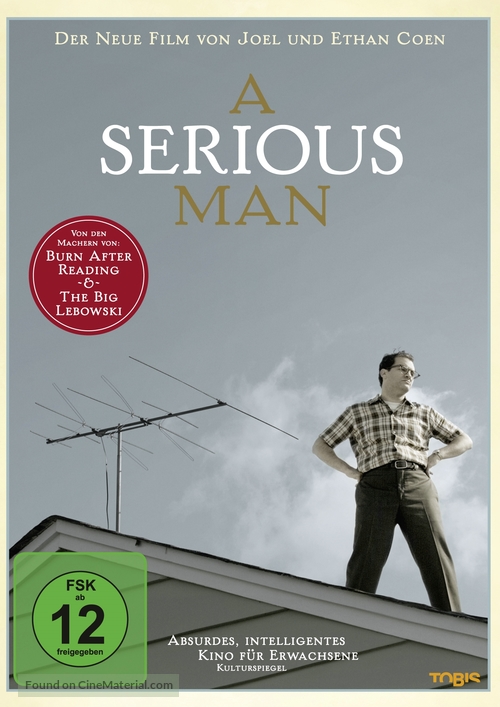 A Serious Man - German DVD movie cover