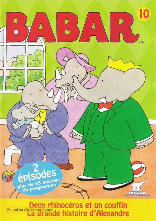 &quot;Babar&quot; - French DVD movie cover