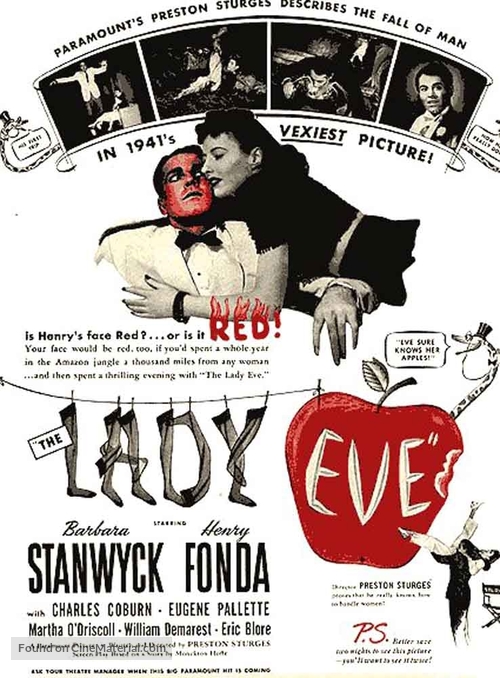 The Lady Eve - Movie Poster