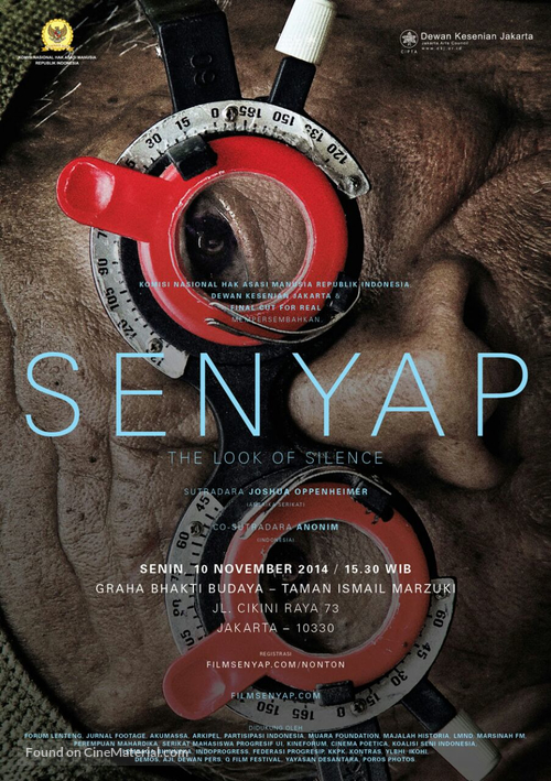 The Look of Silence - Danish Movie Poster