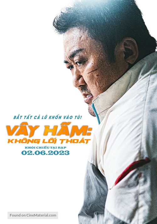 The Roundup: No Way Out - Vietnamese Movie Poster