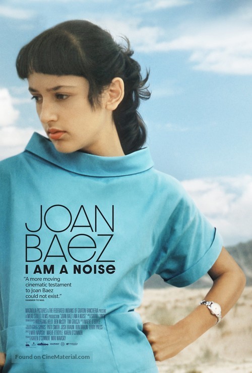 Joan Baez I Am A Noise - Movie Poster