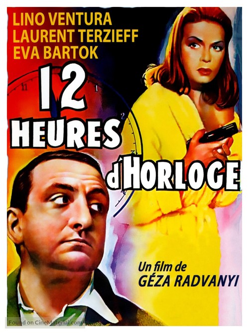 Douze heures d&#039;horloge - French Movie Poster