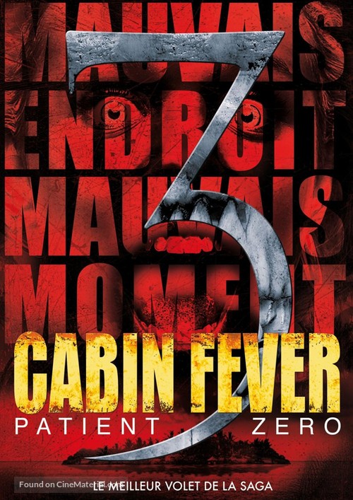 Cabin Fever: Patient Zero - French Movie Cover