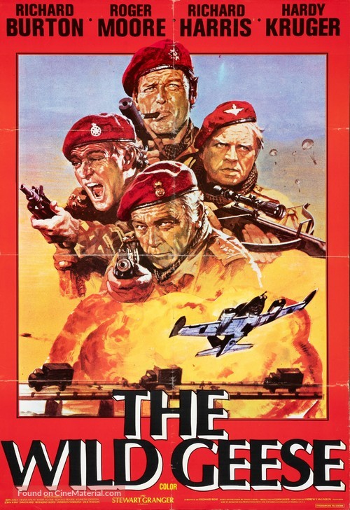 The Wild Geese - Lebanese Movie Poster