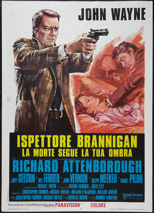 Brannigan - Italian Movie Poster