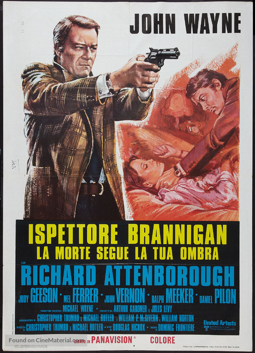 Brannigan - Italian Movie Poster