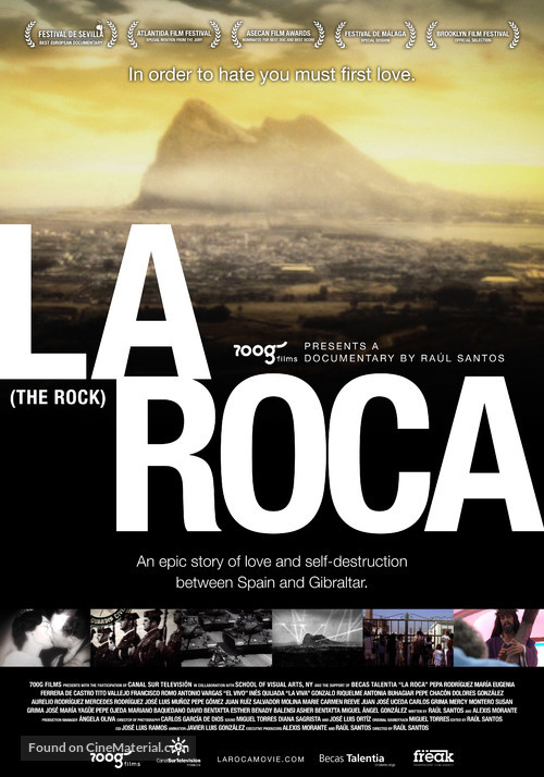 La roca - Spanish Movie Poster