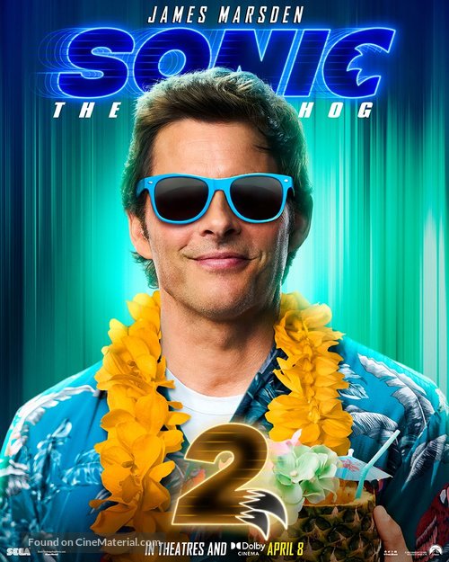 Sonic the Hedgehog 2 - Movie Poster