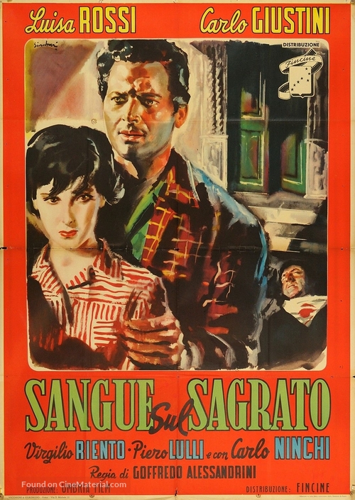 Sangue sul sagrato - Italian Movie Poster