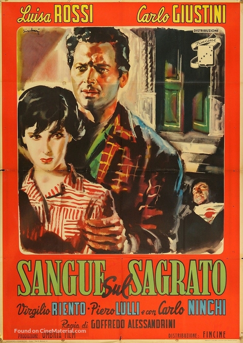 Sangue sul sagrato - Italian Movie Poster